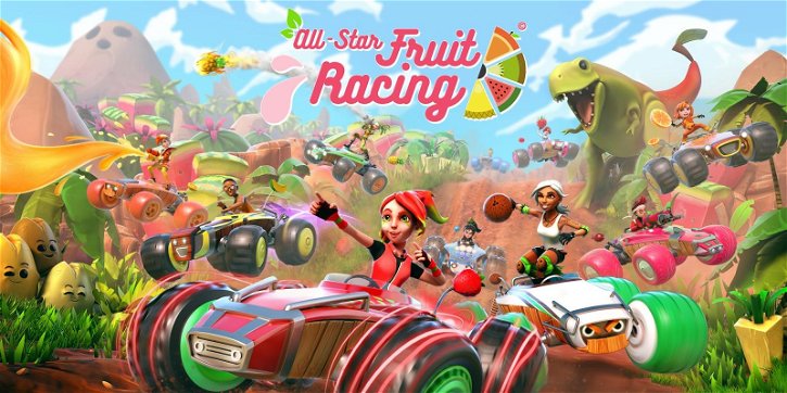 Immagine di All-Star Fruit Racing, sconto a tema Halloween su Steam