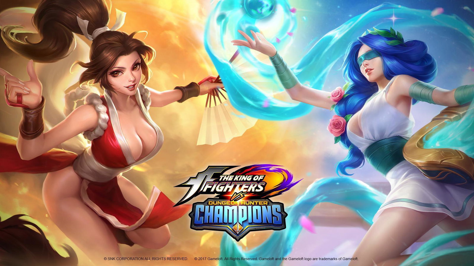 Dungeon Hunter Champions, arriva il crossover con The King of Fighters