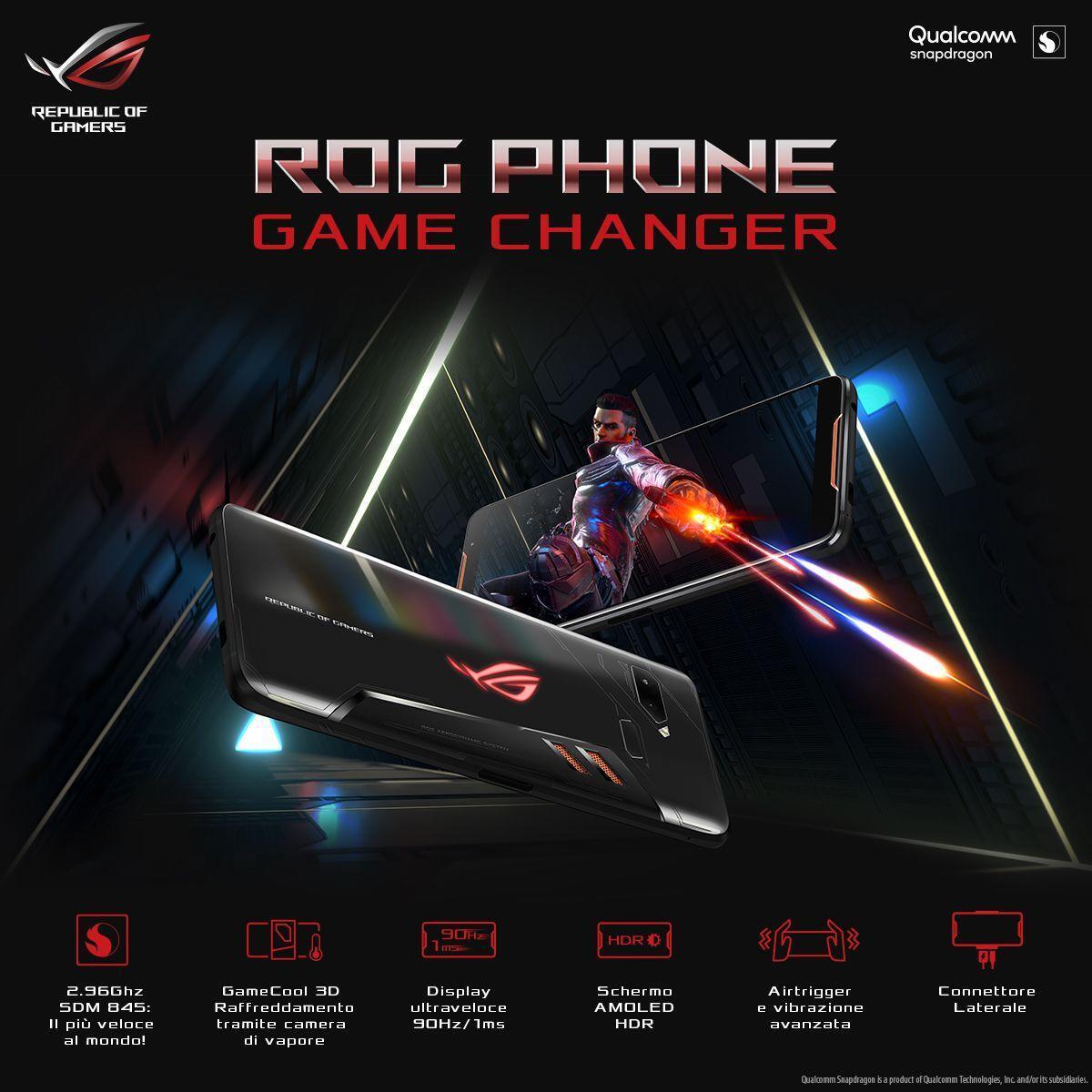 ASUS ROG Phone arriva anche in Italia