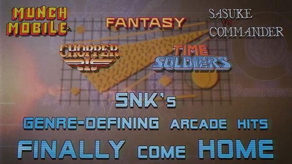 SNK 40th Anniversary Collection, un video mostra i giochi