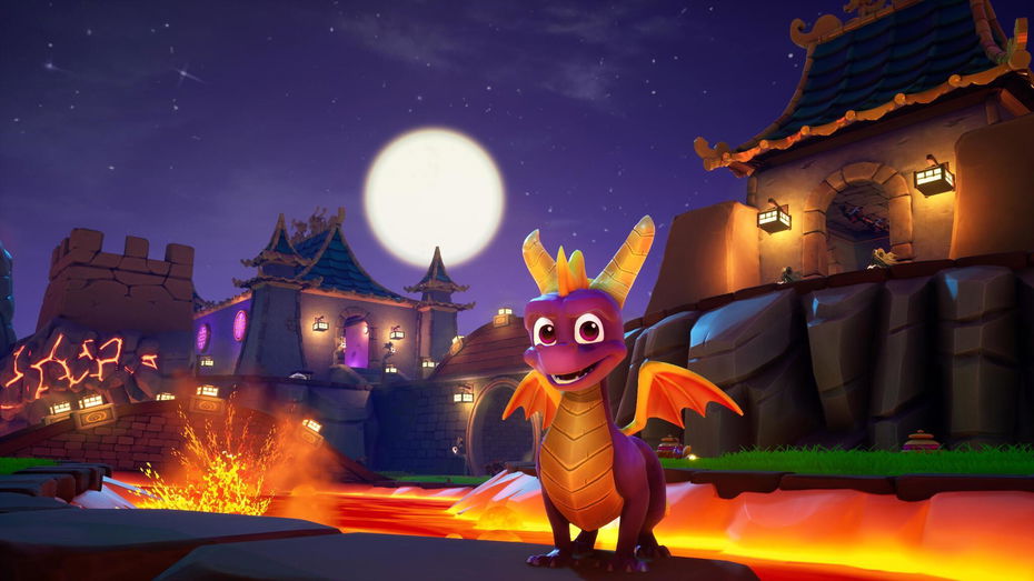 Immagine di Spyro Reignited Trilogy ci riporta a Miniere del Dinosauro