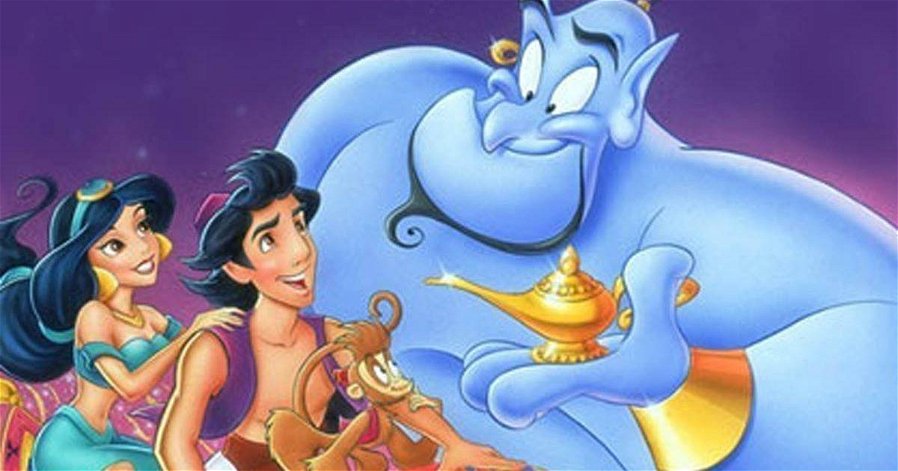 Immagine di Aladdin, il primo poster del film mostra la Lampada del Genio