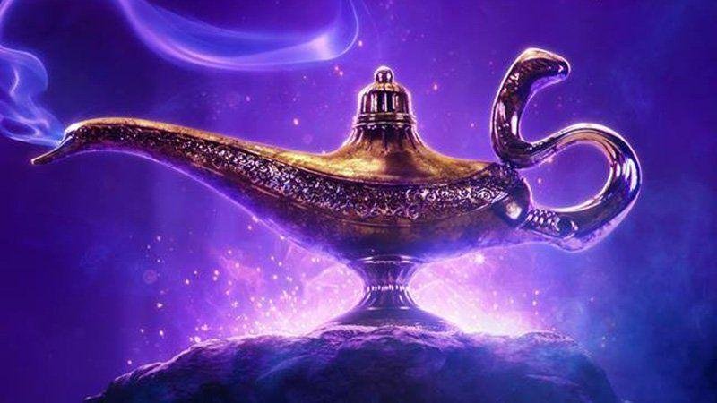 Immagine di Aladdin, nuova immagine di Jasmine e del Sultano dal film