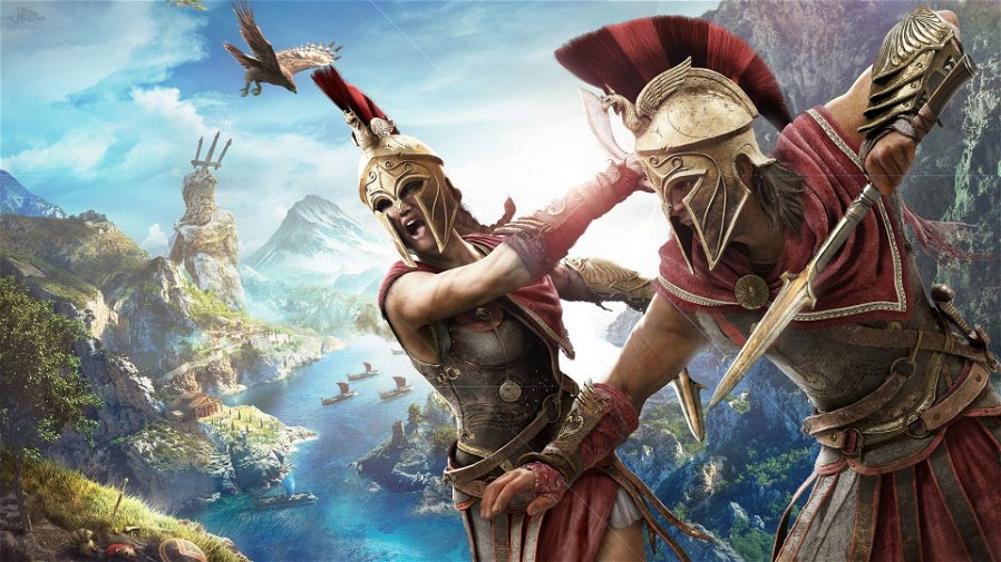 Immagine di Assassin's Creed Odyssey, un divertente video con Alexios