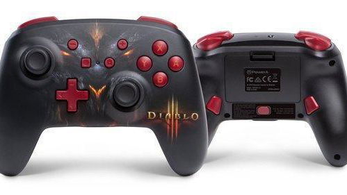 Diablo III, ecco il controller wireless a tema per Switch