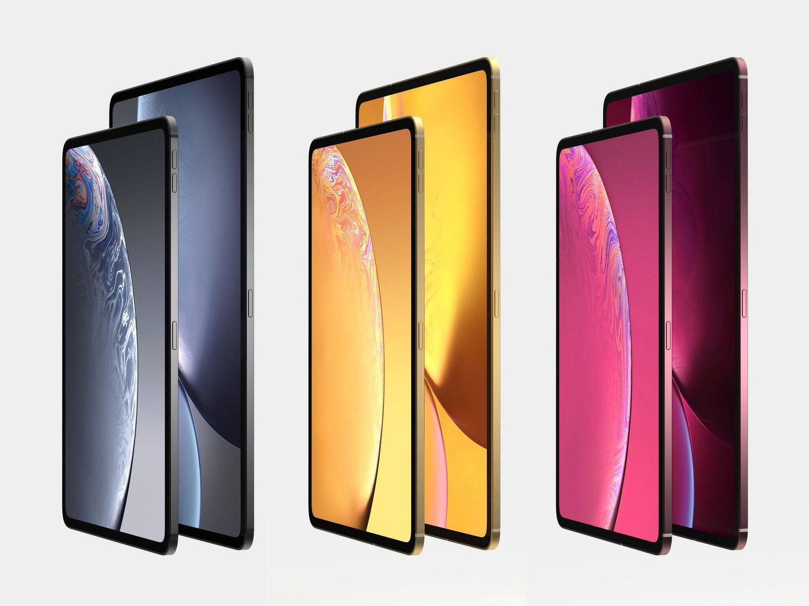 Nuovi iPad Pro: render svelano il design