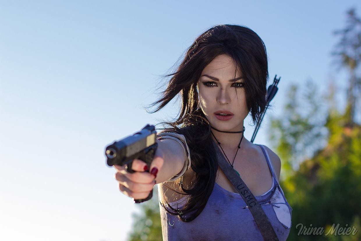 Una splendida cosplayer per la nuova Lara Croft