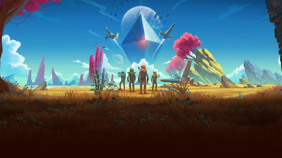 Immagine di No Man's Sky Beyond permetterà di cavalcare e mungere alieni, giocare a Rocket League