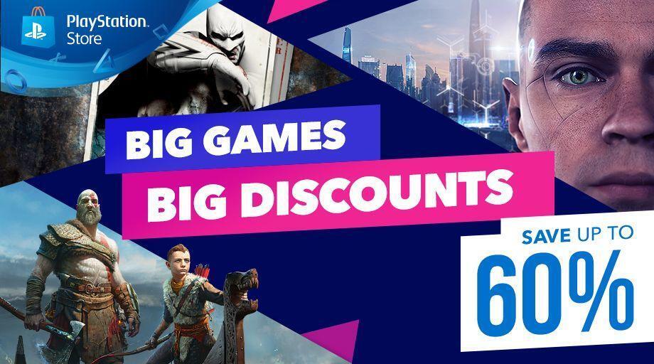 PlayStation Store lancia i saldi sui grandi giochi, da God of War a Detroit