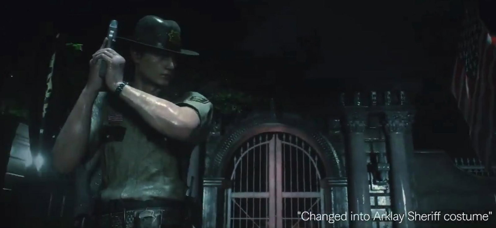 Resident Evil 2: vediamo il costume da sceriffo per Leon