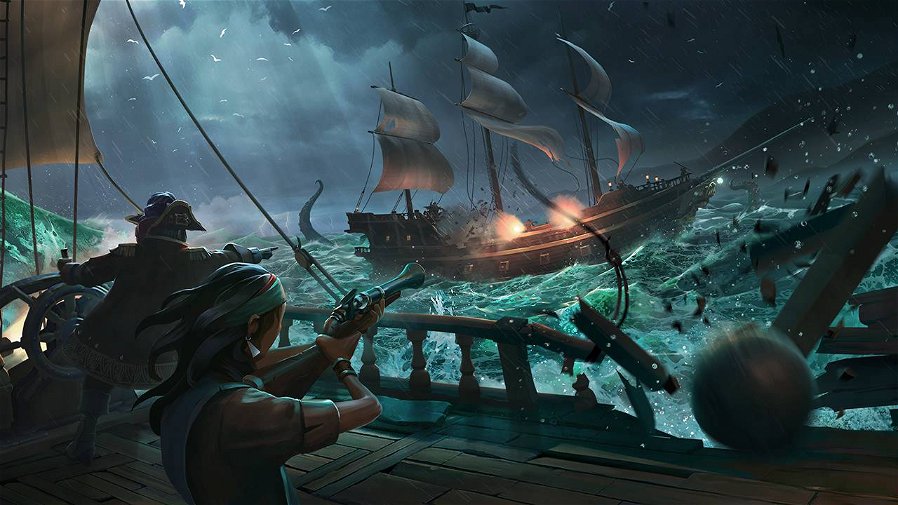 Immagine di Sea of Thieves, un update riduce le dimensioni del gioco