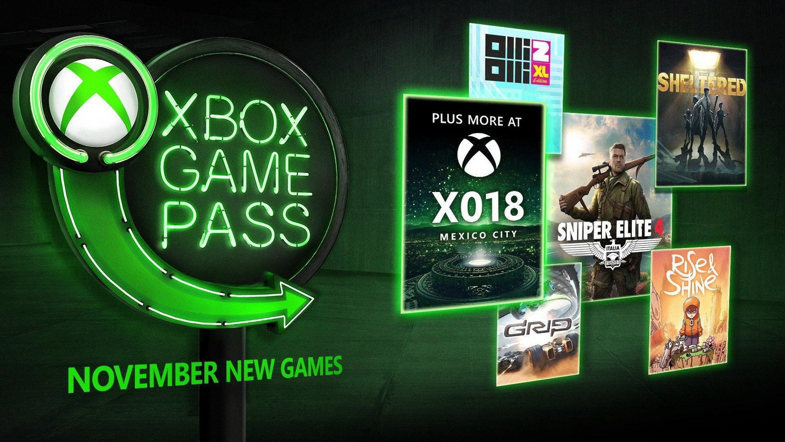 Xbox Game Pass: "una dozzina" di nuovi titoli annunciati all'X018