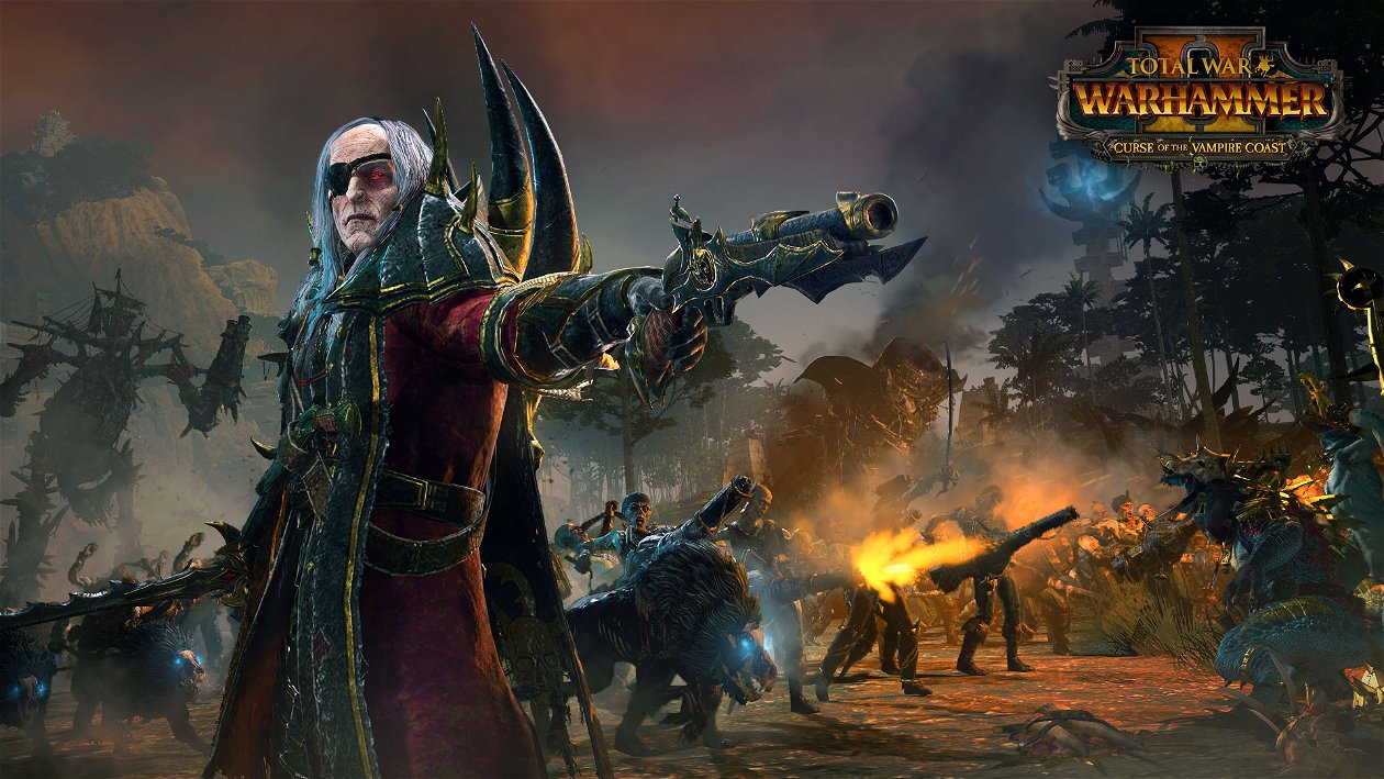 Immagine di Total War: Warhammer II - Curse of the Vampire Coast Recensione | Filibustieri e navi maledette