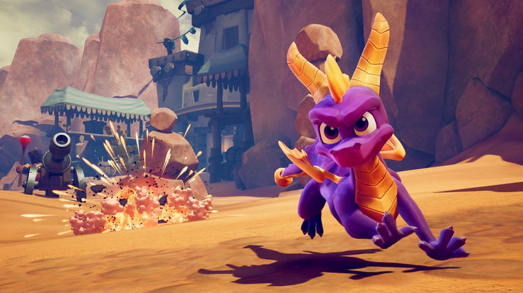 Spyro Reignited Trilogy, sbirciamo il livello Dragon Shores