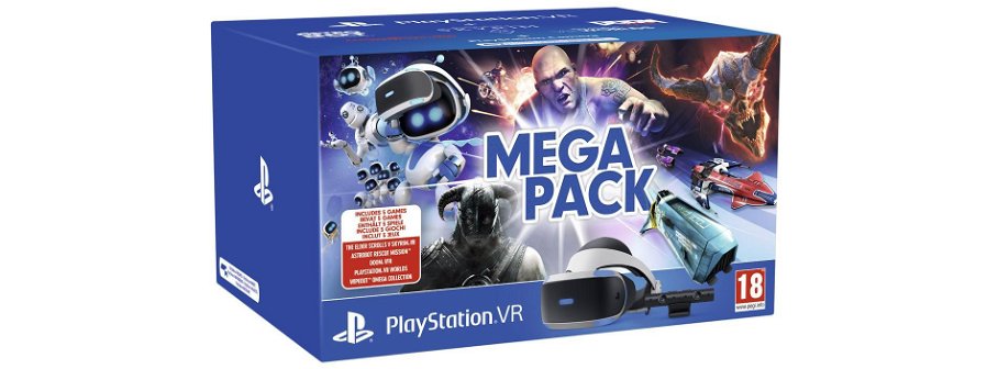 Immagine di Sony presenta il nuovo PlayStation VR Mega Pack