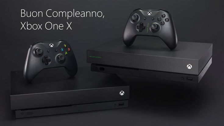 Xbox One X compie un anno