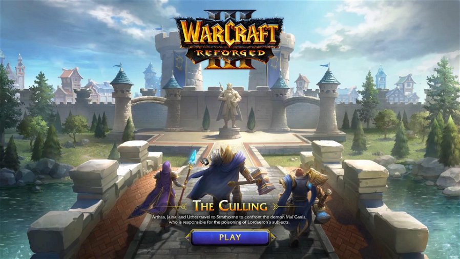 Immagine di Warcraft III Reforged a confronto con l'originale