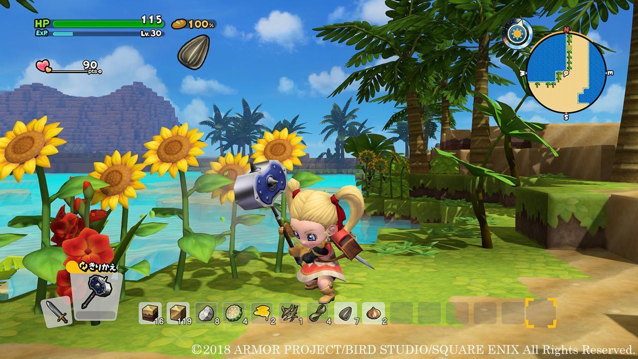 Dragon Quest Builders 2: Immagini di Materials Island
