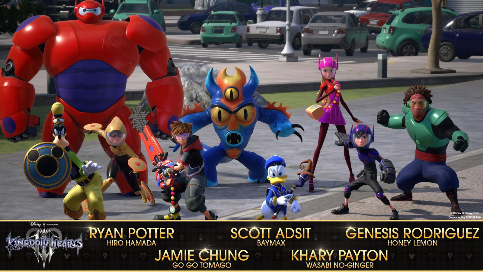 Kingdom Hearts III avrà i doppiatori originali di Big Hero 6