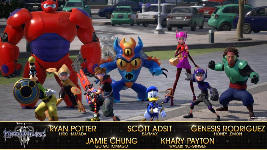 Immagine di Kingdom Hearts III avrà i doppiatori originali di Big Hero 6