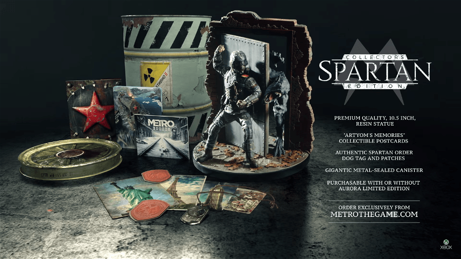 Immagine di Metro Exodus: scopriamo la Spartan Collector's Edition