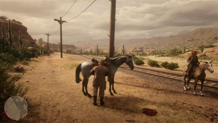 Immagine di Red Dead Redemption 2, un utente Reddit ha messo il suo gatto nel gioco e il risultato è esilarante