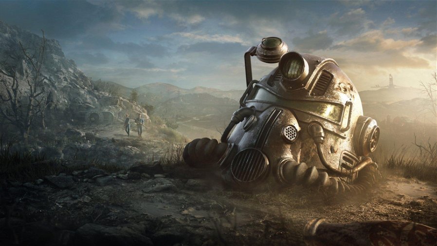Immagine di Fallout 76 in omaggio con i controller usati da GameStop Germany