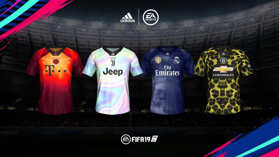 Immagine di FIFA 19: ecco le divise Limited Edition Adidas della Juve e non solo