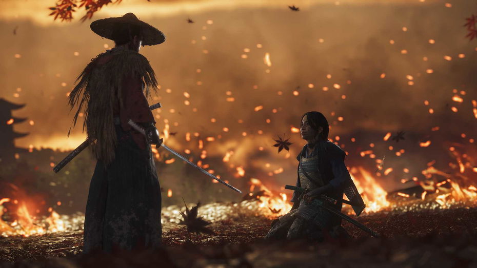 Immagine di Ghost of Tsushima celebra il lancio di Days Gone con un'immagine crossover