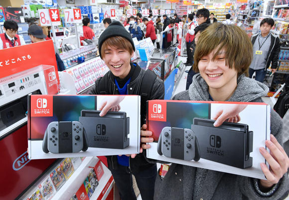 Switch: Le scorte iniziano ad esaurirsi in Giappone