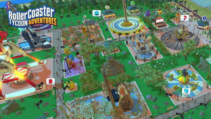 RollerCoaster Tycoon Adventures arriva su Nintendo Switch