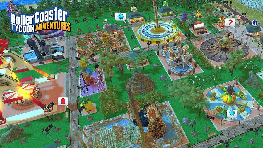 Immagine di RollerCoaster Tycoon Adventures arriva su Nintendo Switch