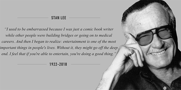 Stan Lee, il video tributo ufficiale Marvel