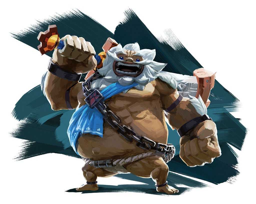 Zelda: Breath of the Wild, i Goron inizialmente avevano un aspetto totalmente diverso