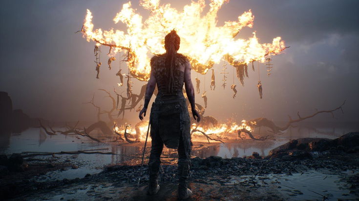 Hellblade: Senua's Sacrifice su Switch, video off-screen