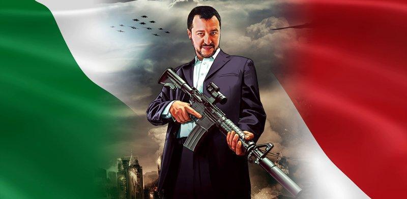 La diretta di Salvini viene interrotta: al suo posto, una gamer filippina