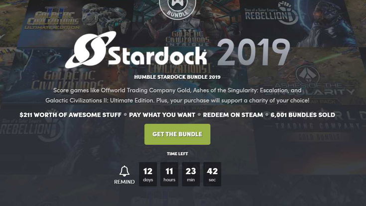 Humble Bundle: Disponibile un nuovo pacchetto Stardock