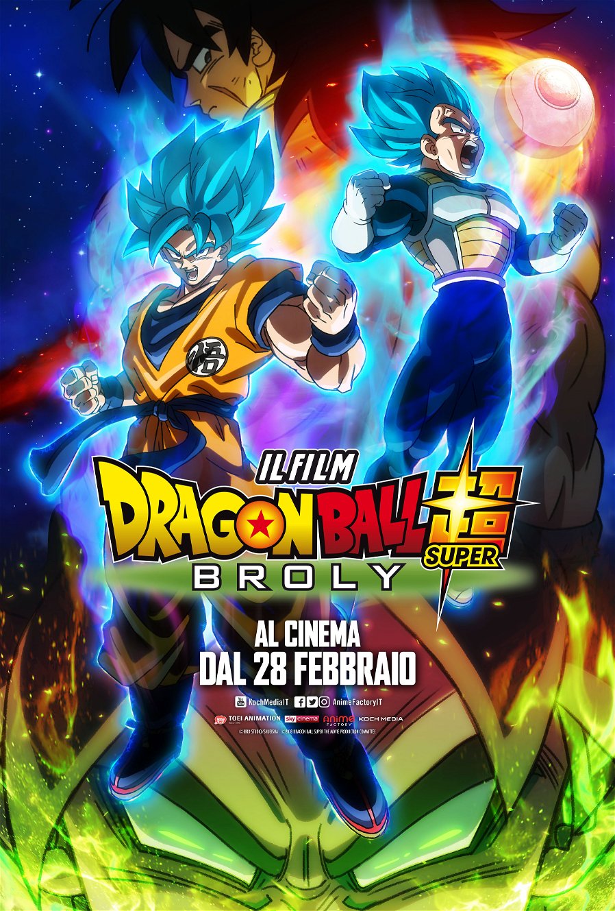 Immagine di Dragon Ball Super: Broly da oggi al cinema in Italia