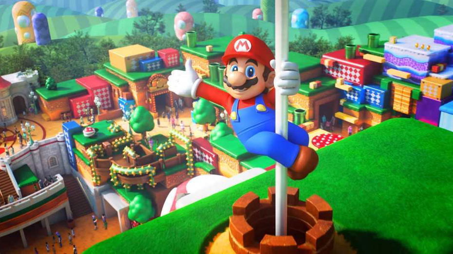 Immagine di Super Nintendo World, nuove foto dei layout ufficiali del parco divertimenti