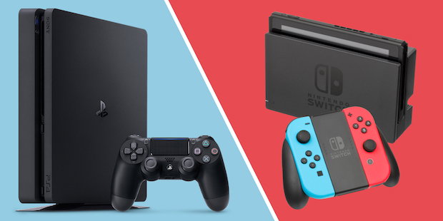 Switch vicino a raggiungere PS4 in Giappone