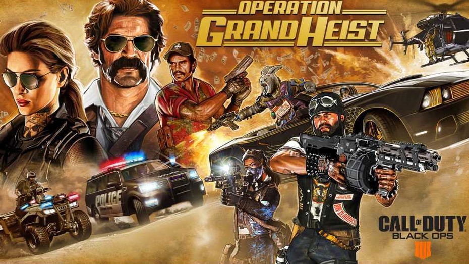 Immagine di Call Of Duty Black Ops 4: Ecco il trailer di Operation Grand Heist