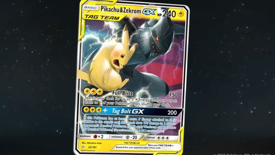 Immagine di Gioco di Carte Collezionabili Pokémon, ecco Sole e Luna - Gioco di Squadra