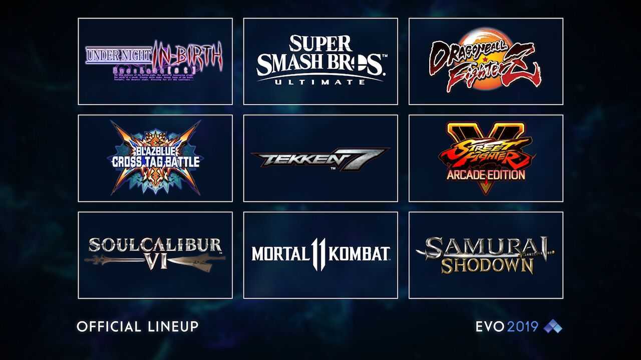 Evo 2019: Rivelata la lineup dei titoli presenti
