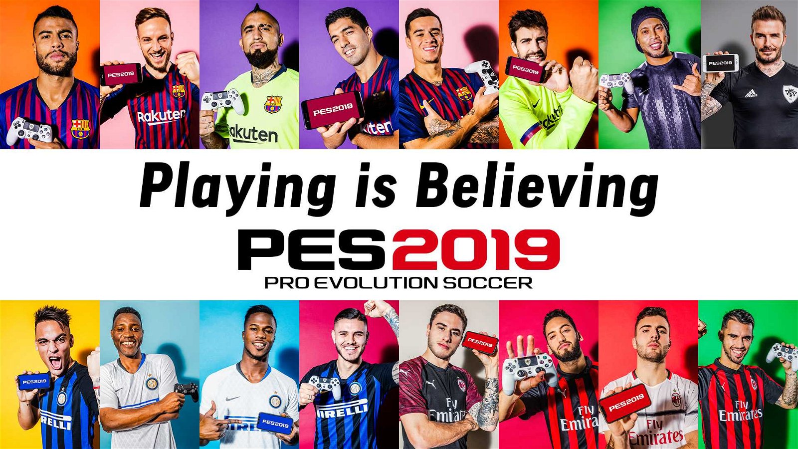 PES 2019: Uno spot TV annuncia la campagna Playing Is Believing