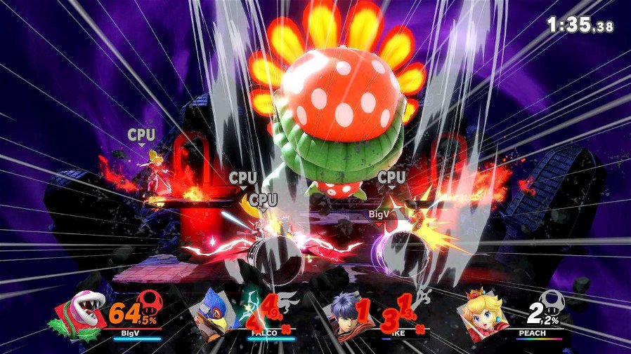 Immagine di Smash Bros. Ultimate, uno spot francese a tema Splatoon
