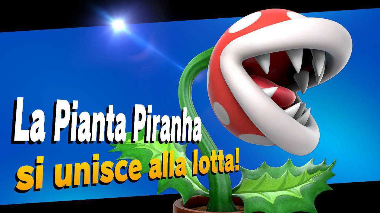 Immagine di Super Smash. Bros Ultimate: la Pianta Piranha si unisce alla lotta (e l'abbiamo provata)!