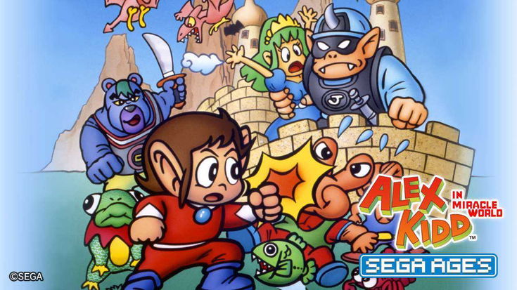 Sega Ages Alex Kidd in Miracle World arriva a fine mese