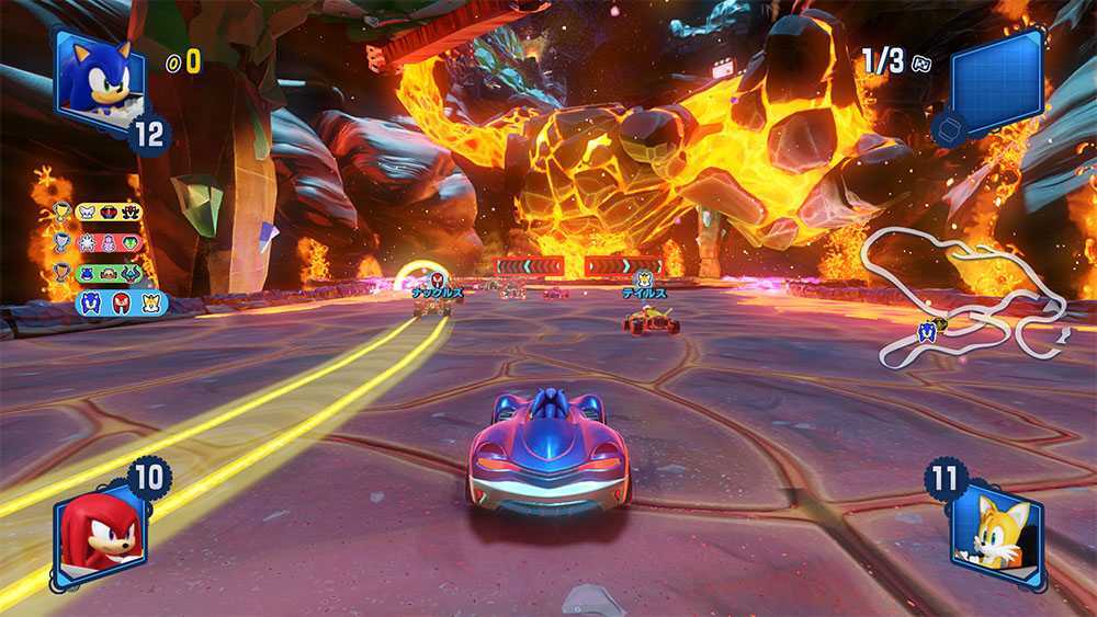 Team Sonic Racing: Sega presenta Hidden Volcano
