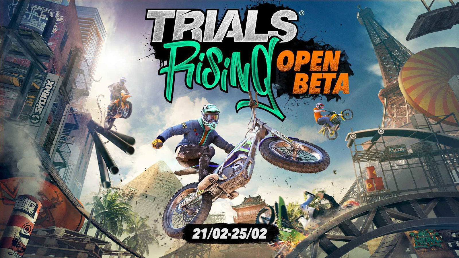 Trials Rising: open beta annunciata per settimana prossima