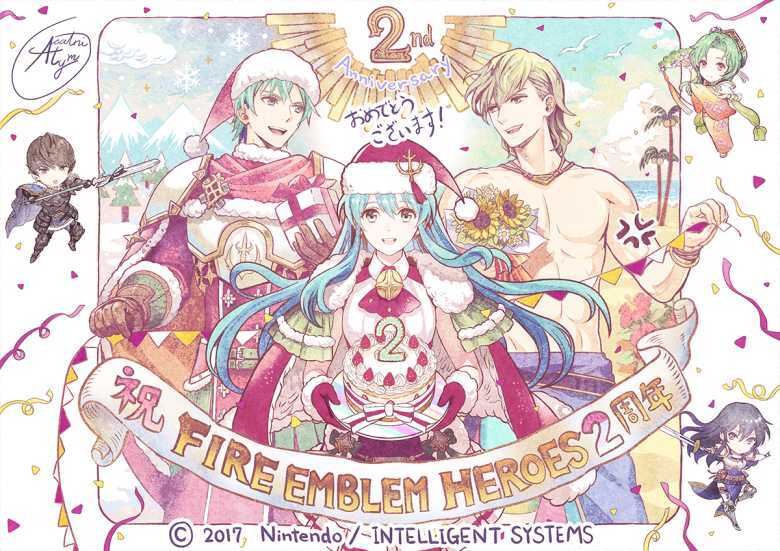 Fire Emblem Heroes: Un artwork festeggia il secondo anniversario